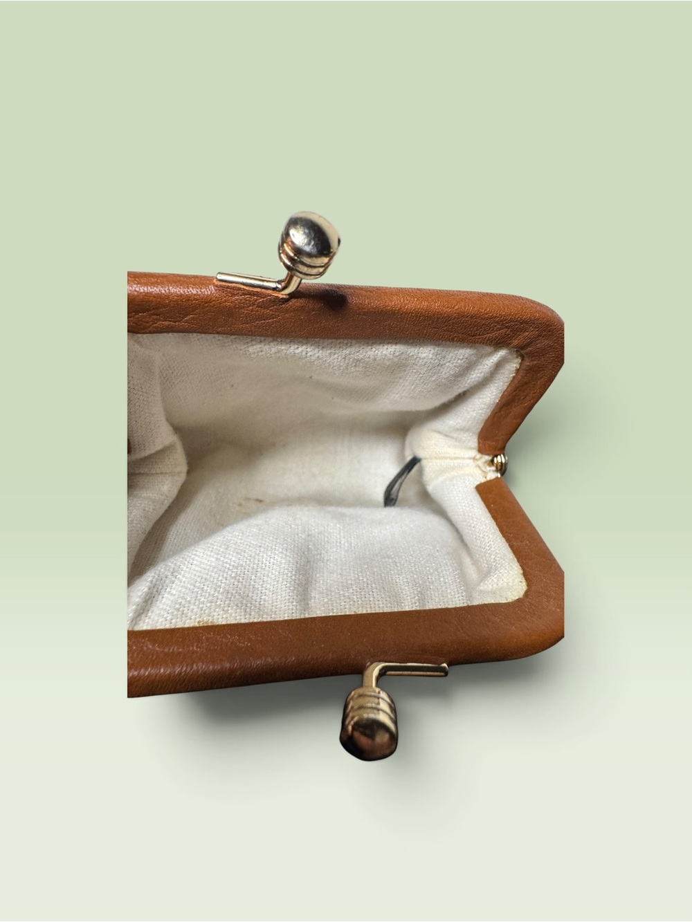 Dooney Vintage Small Kiss Lock Coin Purse - Picture 7 of 7